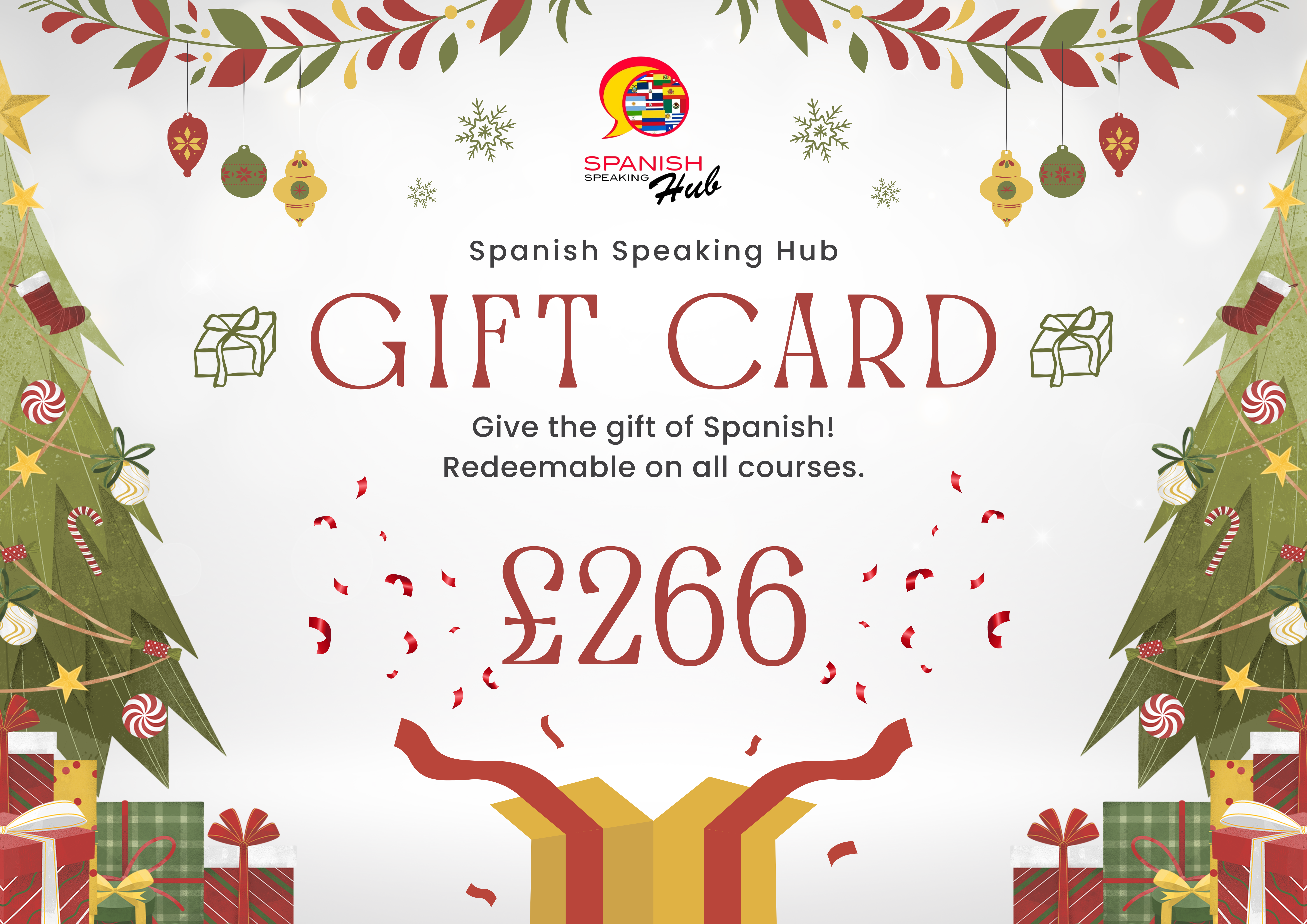 Gift card - £266 (14 week adult group class)