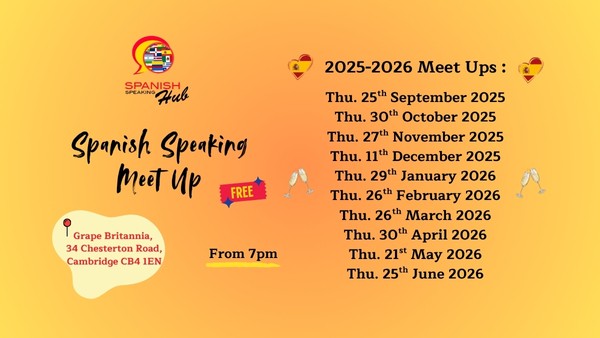 Spanish Speaking Meetups 2025-2026